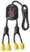 04921-88-06 Coleman Cable 5 Outlet Penta Power Strip With 4 Cord