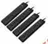 Fps-005b 110-240 Forza Pack Of 4 Power Surge Protector Strip Ac Vac 6 Outlets