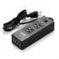 110-250v Usb Joule Outlets Strip Trave 2 Upow 4 Ports Home Power 1700