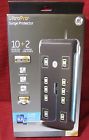 F9d1000-15-dp 15-foot 10-outlet Master Free Belkin Metal Surge Ship 885 Joules