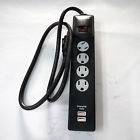 Ta-101u 2x 4 Protector Box Targus Surge Charging Outlet 2.1a Usb