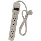Pyf-72 3-feet Shaxon 6 Outlet Power Strip With Cord Degree Angle Free Shipping