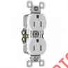 3232trwrwcc8 Receptacle Seymour 15a Duplex Pass White 125v