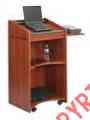 8918cy 37274 Lectern Id Executive Finish Mobile Cherry