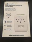 402006-wht Cable Matters 3-outlet Wall