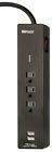 412508811 Woods 3-outlet 750 Joules 078693412509