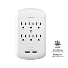 43180-142000 New White Multi Outlets Ac Surge Protector 750325762267