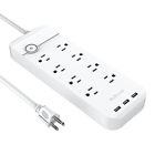 4330215724 Dodocool Surge Protector Power Strip Usb Charging Station With Outlets 4330215724 Dodocool Surge Protector Power Strip Usb Charging Station With Outlets