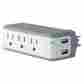 Bz103050-tvl 5-outlets Bz103050tvl Belkin Mini Surge Suppressors With Usb Charger 722868649992