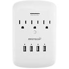 606719353897 Standard Outlets Wall Mount Usb Adapter Surge Protector 606719353897 Standard Outlets Wall Mount Usb Adapter Surge Protector