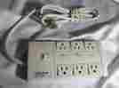 61-2122 Radio Shack Computer Modem Fax Surge Protector 6 Outlets Power Strip