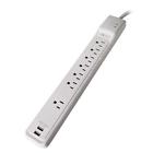 649532619177 Cetech New Usb Power Strip Surge Protector With
