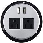 652054915450 Ul Multioutlets Listed Desktop Recessed Power Grommet Hub