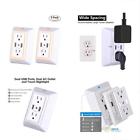 666389078100 Powrui Multi Outlet Wall Mount Surge Protector With