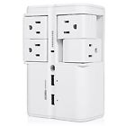 677545122179 Dewenwils White Wall Mount