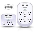 7662739000121 Multi Electronics Features Wall Outlet Adapter Surge Protector