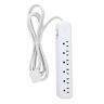 78356 Globe Electric Designer Series Outlet Power Strip White