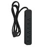 78438 Globe Electric Designer Series Outlet Power Strip Black 78438 Globe Electric Designer Series Outlet Power Strip Black