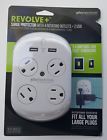 8-56469-00137-5 Revolve New Electrical Protector With Rotating Outlets Usb