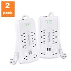 837170 Power Outlet Surge Protector Usb Charging Ports Computer 7110108837170 837170 Power Outlet Surge Protector Usb Charging Ports Computer 7110108837170