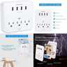 8541544545 Multi Wall Outlet Adapter Surge Protector Joules Usb Ports Charger