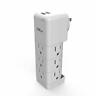 8541739551 Ahrise Surge Protector Small Power Strip Outlet Splitter Multi Plug