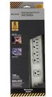 F9d601-08 8ft 700 Surge Joules Belkin 6 Cord- Outlet Protector