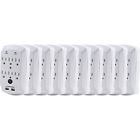 A10-6s900j2usb Office Style Surge Protector Electronics Charging Station Outlet 811691023694