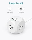 Ak-a2763121 Anker Power Strip Powerport Cube Outlets And Usb Ports