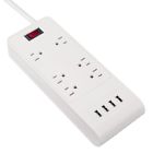 Ap-6k-4u Ablepower Outlet Power Strip Surge Protector With Usb 643906449940