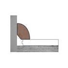 Apc-athenegray-p-qr Apc Cork Quarter Round For Use With Cor