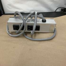 61-2620b Archer Vintage 4 Outlet Metal Power Strip With Circuit Breakder 1875w