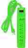B1-6s900j2usb6ft-grn Bluetech 6 Outlet Surge Protector With Dual Usb Ports And Ft Cord Green 811691021898