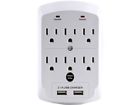 B2-6s900j2usb Office Style Surge Protector Outlet Usb Port Wall 603305881512
