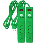 B2-6s900j2usb6ft-grn Office Style 6 Outlet 811691021799