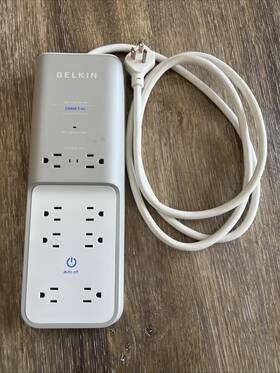 08026091023088001 Belkin Conserve 8-outlet Surge Protector With Timer And Remote