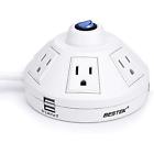Bhbusazin029993 Dorm Power Strips Room Accessories Bestek Surge Protector