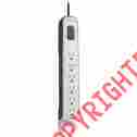 Bv106000-04-blk Bv10600004blk Belkin 6-outlet 4 Ft 630 Joules Surge Protector 722868757970