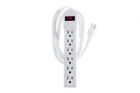 Ck-ps06-06 Cablesandkits Surge Protector Power Strip With Outlets And Cord