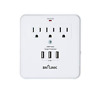 Cp-c0 Outlet Wall Mount Surge Protector Adapter With Usb 691039427359
