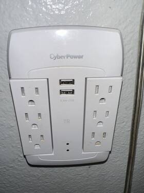 P6wsu Cyberpower Wall Tap Surge Protector P6wsu Cyberpower Wall Tap Surge Protector