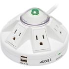 D080b-014k Accell Group White Powramid 6-outlet D080b-014k Accell Group White Powramid 6-outlet