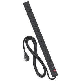 Dee1-1129 Digital Energy 12-outlet Heavy-duty Metal Workshop Surge Protector Pow