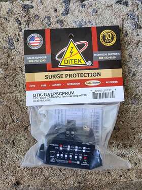Ditek 782980503374 Dtk-1lvlpscpruv Surge Protector