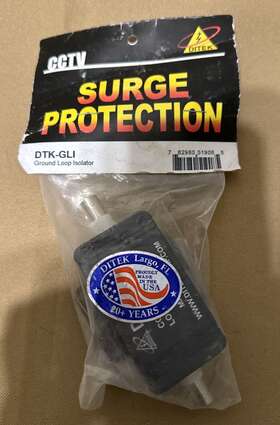 Ditek 782980519085 - Surge Protector Dtk-gli Ground Loop Isolator One New