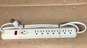 Dg7sa Dl Waber Vintage Sl Temporary Power Tap 6-outlet Strip Surge Protector