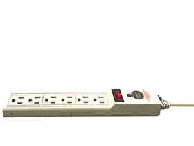 Ss-2b-f Eagle Saunders Surge Suppressor 6 Outlet Power Strip