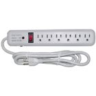 Ebay51w1-01206 Gadko Surge Protector Outlet Gray Vertical Outlets Joules Power Cord