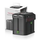 Elago Tripshell World Travel Adapter Built-in Dual Usb Charger 884444383383