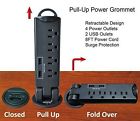 Electriduct Desktop Pull-up Powertap Grommet W Surge Protector New Free Shipping 082045464511 Electriduct Desktop Pull-up Powertap Grommet W Surge Protector New Free Shipping 082045464511